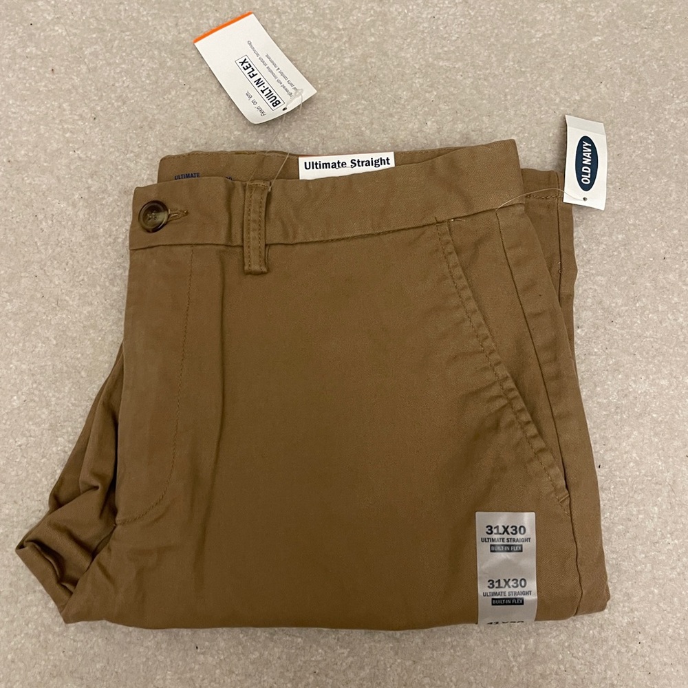 NWT Mens Old Navy Ultimate Straight Pants